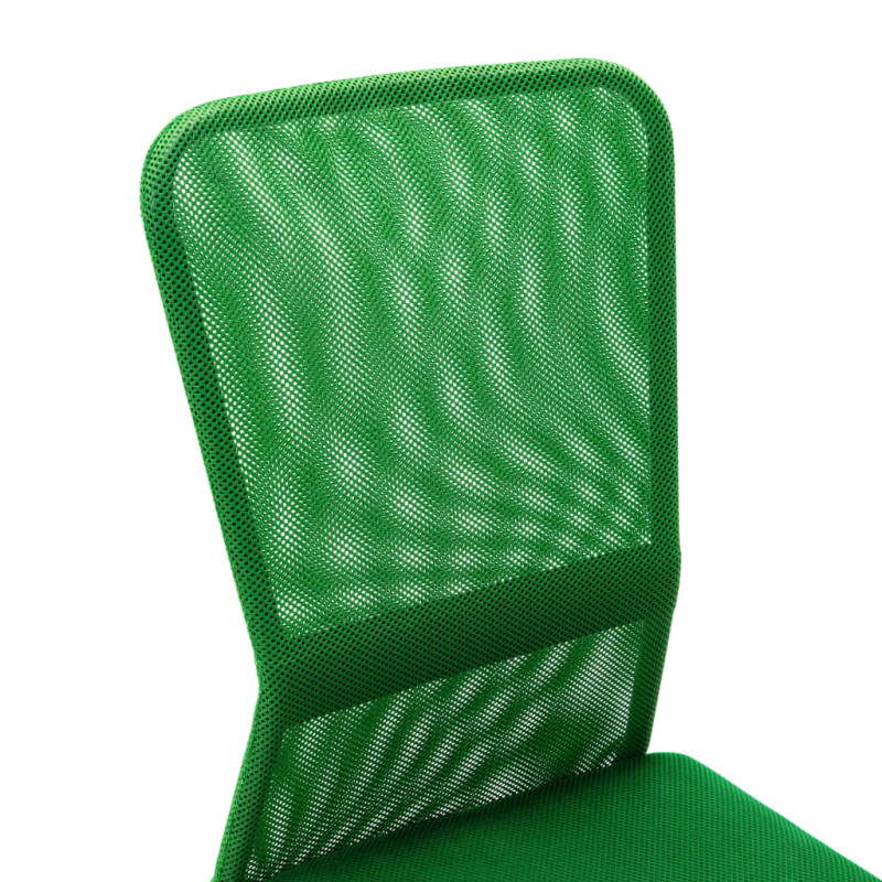 Produktbild för Kontorsstol grön 44x52x100 cm nättyg