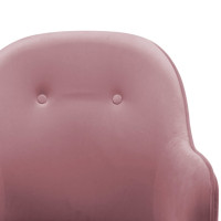 Produktbild för Gungstol rosa sammet