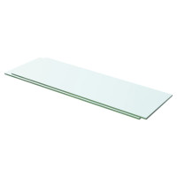 Produktbild för Hyllplan 2 st glas genomskinlig 60x15 cm