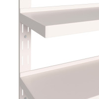 Miniatyr av produktbild för Svävande vägghylla 2 plan rostfritt stål 200x30 cm