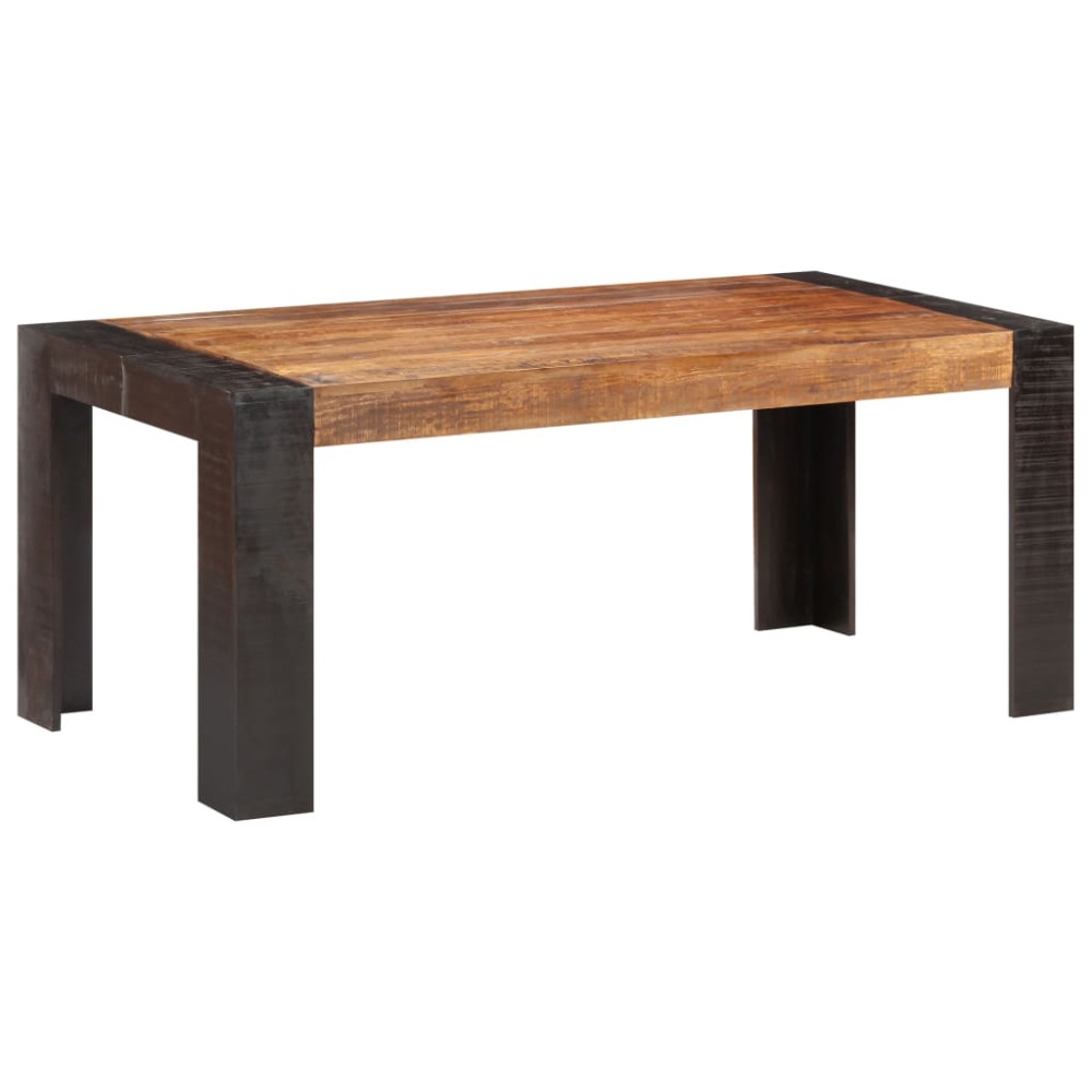 Produktbild för Matbord 180x90x76 cm massivt mangoträ