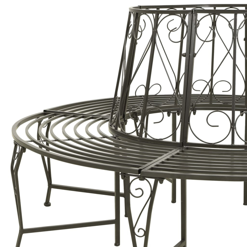 Produktbild för Trädsoffor 1-Antal sittplatser Ø 160 x 89 cm Stål