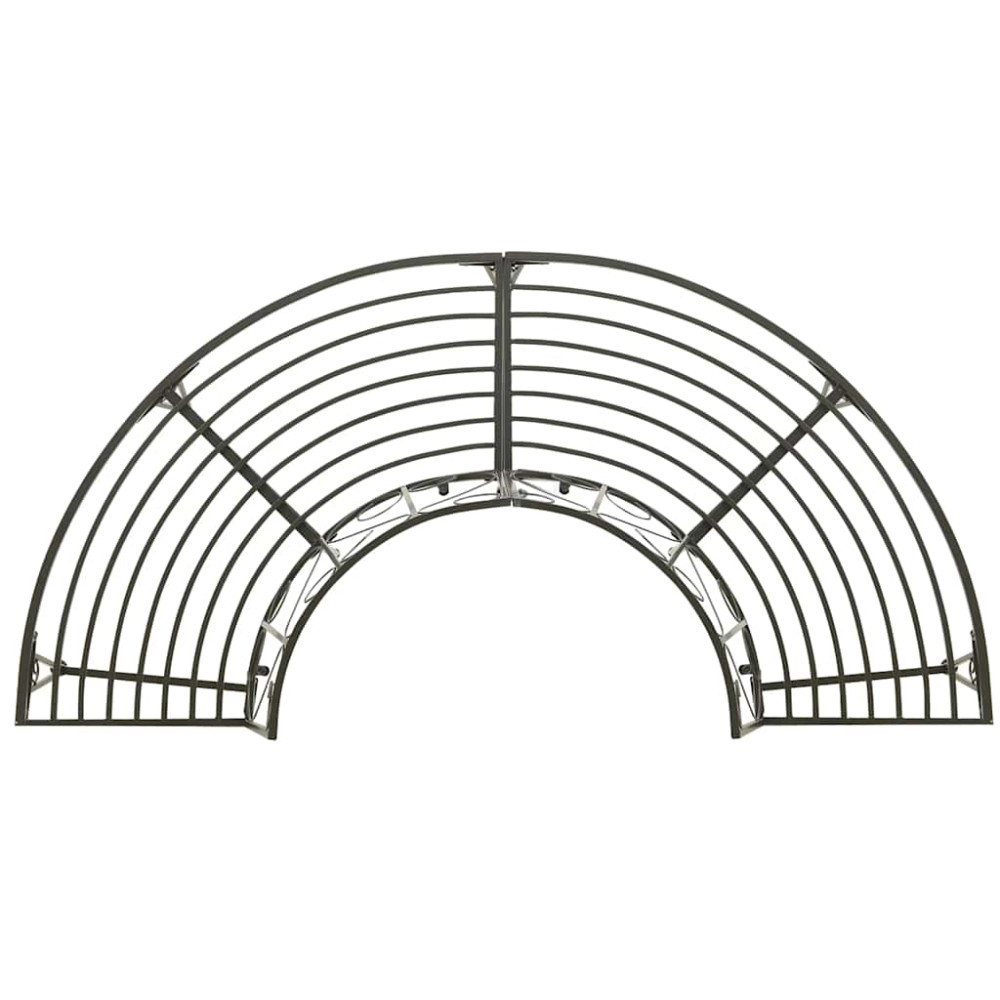 Produktbild för Trädsoffor 1-Antal sittplatser Ø 160 x 89 cm Stål