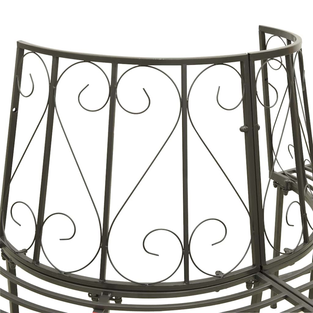 Produktbild för Trädsoffor 1-Antal sittplatser Ø 160 x 89 cm Stål