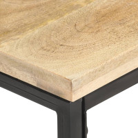 Produktbild för Sidobord 40x40x35 cm massivt mangoträ