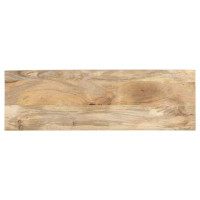 Produktbild för Avlastningsbord 110x35x75 cm massivt mangoträ
