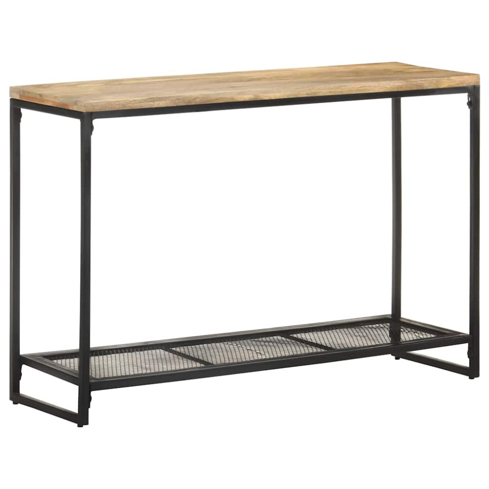 Produktbild för Avlastningsbord 110x35x75 cm massivt mangoträ
