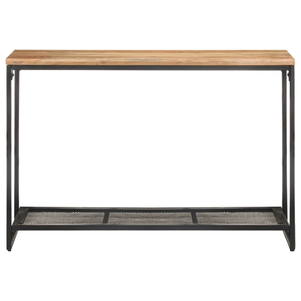 Produktbild för Avlastningsbord 110x35x75 cm massivt akaciaträ
