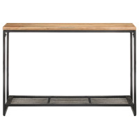 Produktbild för Avlastningsbord 110x35x75 cm massivt akaciaträ