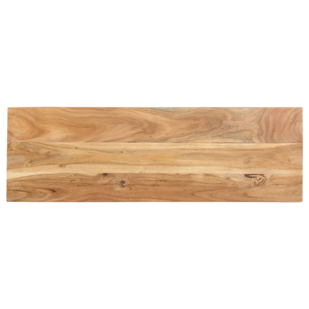Produktbild för Avlastningsbord 110x35x75 cm massivt akaciaträ