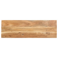 Produktbild för Avlastningsbord 110x35x75 cm massivt akaciaträ
