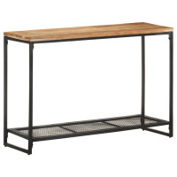 Produktbild för Avlastningsbord 110x35x75 cm massivt akaciaträ