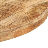 Produktbild för Cafébord runt Ø70x75 cm grovt mangoträ