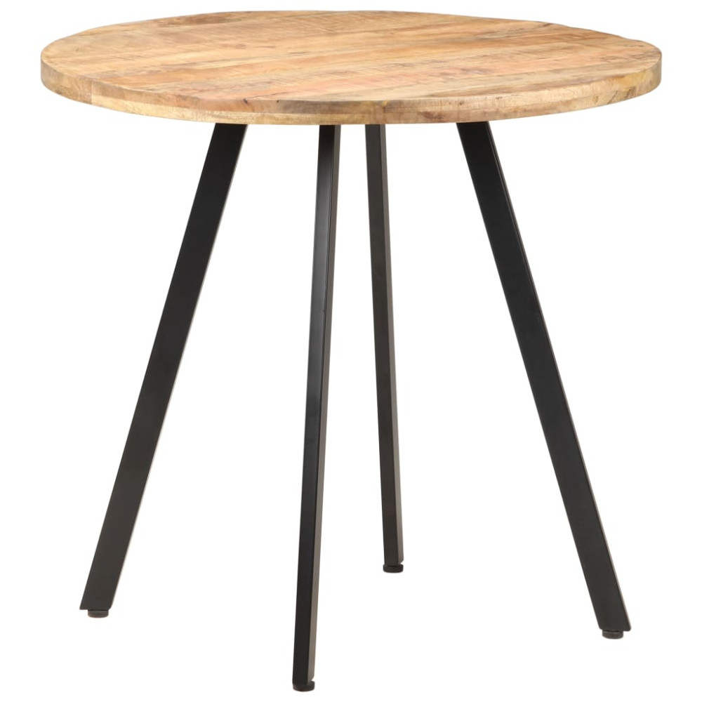 Produktbild för Matbord 80 cm grovt mangoträ