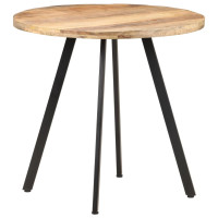 Produktbild för Matbord 80 cm grovt mangoträ