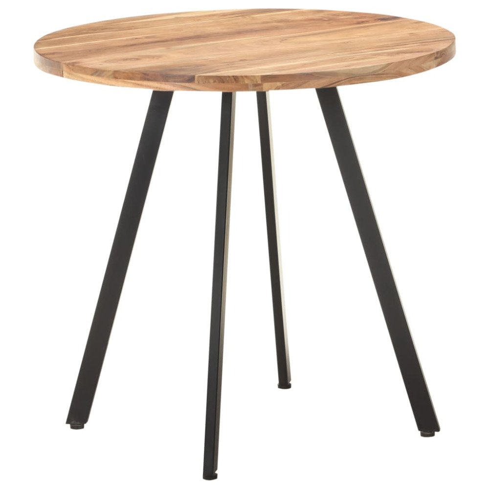 Produktbild för Matbord 80 cm massivt akaciaträ
