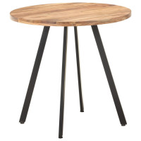 Produktbild för Matbord 80 cm massivt akaciaträ
