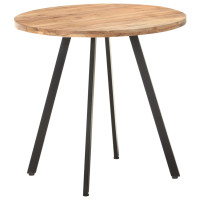 Produktbild för Matbord 80 cm massivt akaciaträ