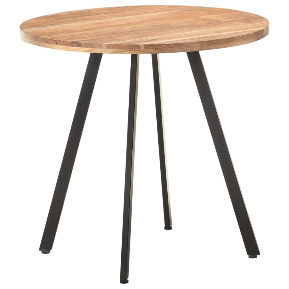 Produktbild för Matbord 80 cm massivt akaciaträ