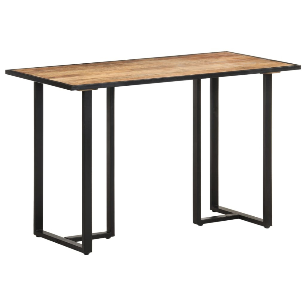 Produktbild för Matbord 120 cm grovt mangoträ