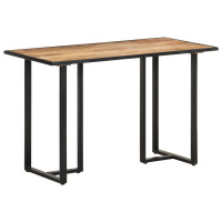 Produktbild för Matbord 120 cm grovt mangoträ
