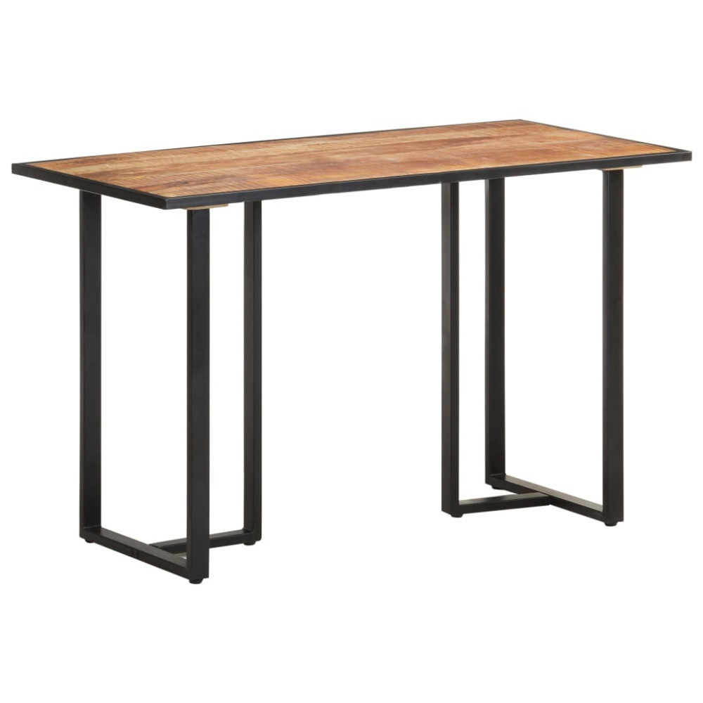 Produktbild för Matbord 120 cm grovt mangoträ