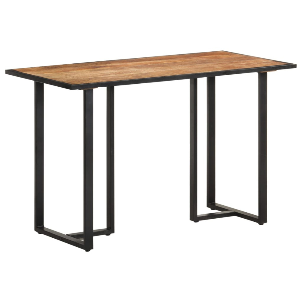 Produktbild för Matbord 120 cm grovt mangoträ