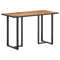 Produktbild för Matbord 120 cm grovt mangoträ
