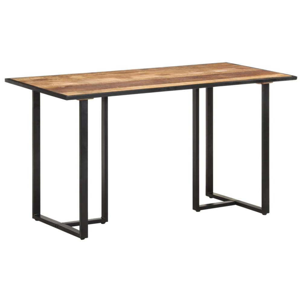 Produktbild för Matbord 140 cm grovt mangoträ