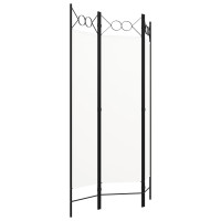 Produktbild för Rumsavdelare 3 paneler vit 120x180 cm