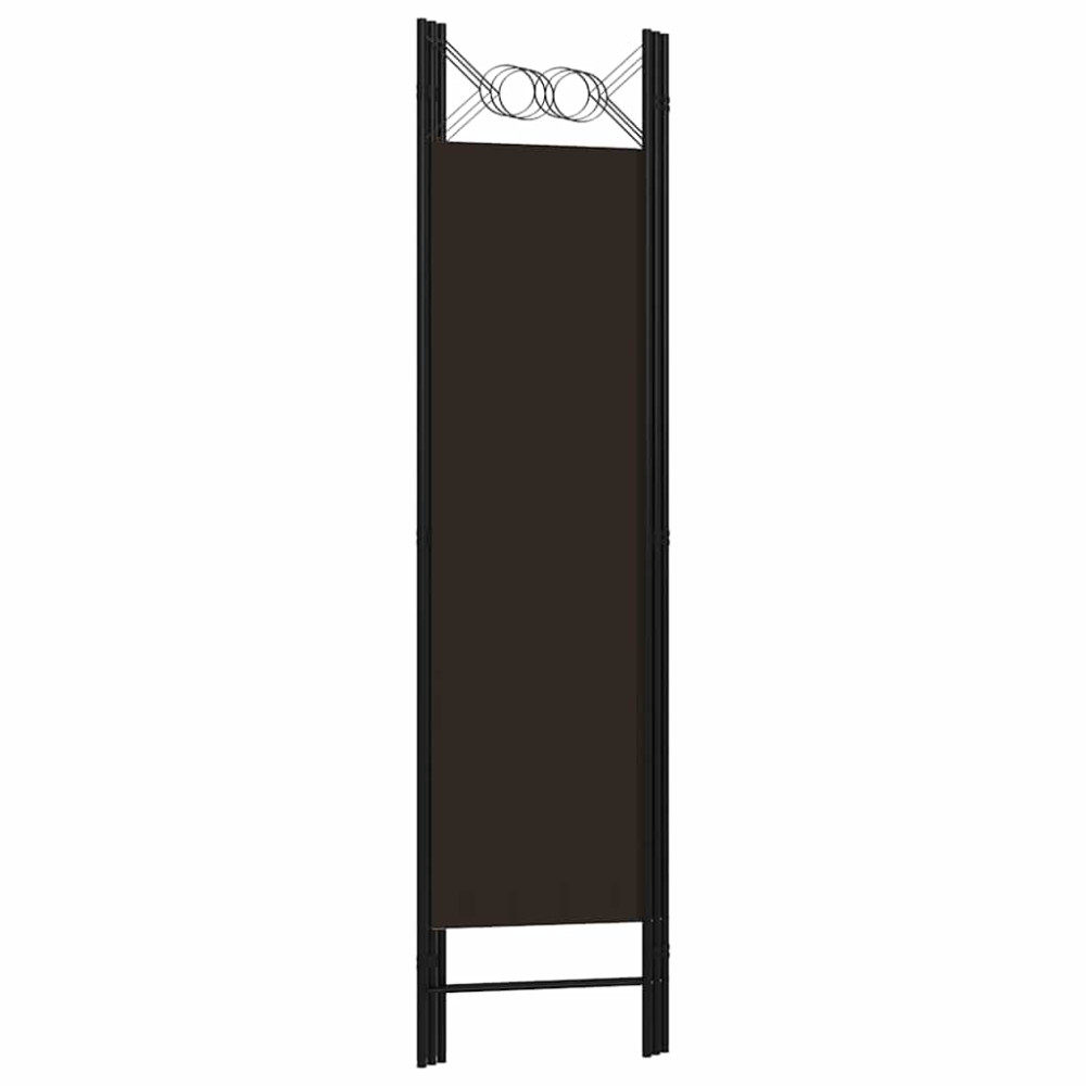 Produktbild för Rumsavdelare 3 paneler brun 120x180 cm