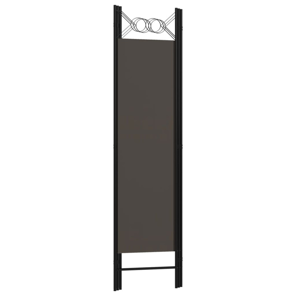 Produktbild för Rumsavdelare 3 paneler antracit 120x180 cm
