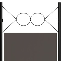 Produktbild för Rumsavdelare 3 paneler antracit 120x180 cm