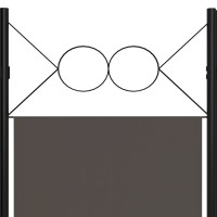 Miniatyr av produktbild för Rumsavdelare 4 paneler antracit 160x180 cm