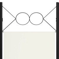 Miniatyr av produktbild för Rumsavdelare 4 paneler vit 160x180 cm