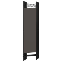 Produktbild för Rumsavdelare 6 paneler antracit 240x180 cm