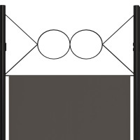 Produktbild för Rumsavdelare 6 paneler antracit 240x180 cm