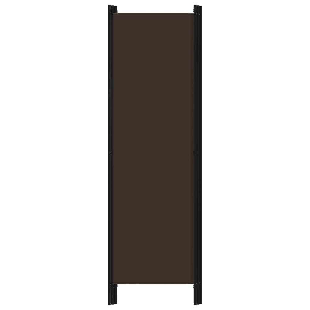 Produktbild för Rumsavdelare 3 paneler brun 150x180 cm
