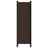 Produktbild för Rumsavdelare 3 paneler brun 150x180 cm