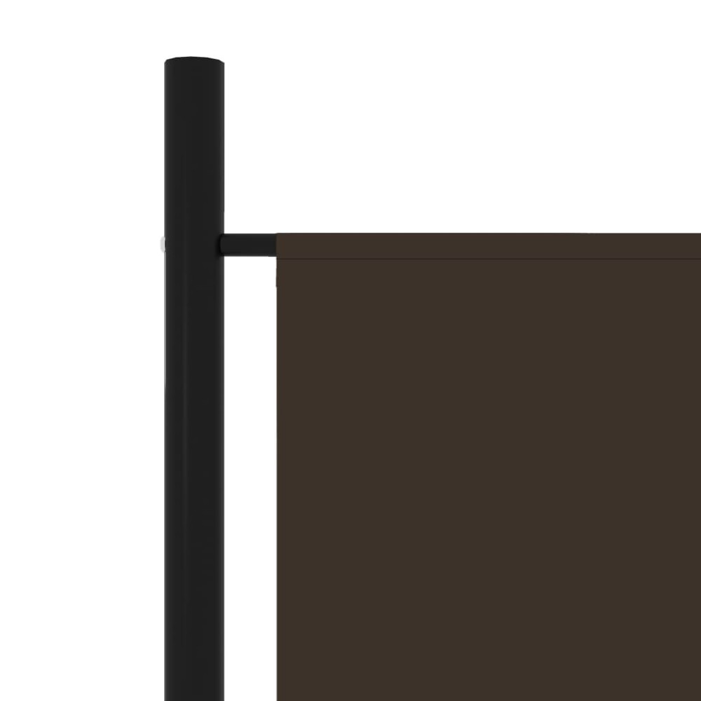 Produktbild för Rumsavdelare 3 paneler brun 150x180 cm