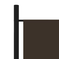 Produktbild för Rumsavdelare 3 paneler brun 150x180 cm