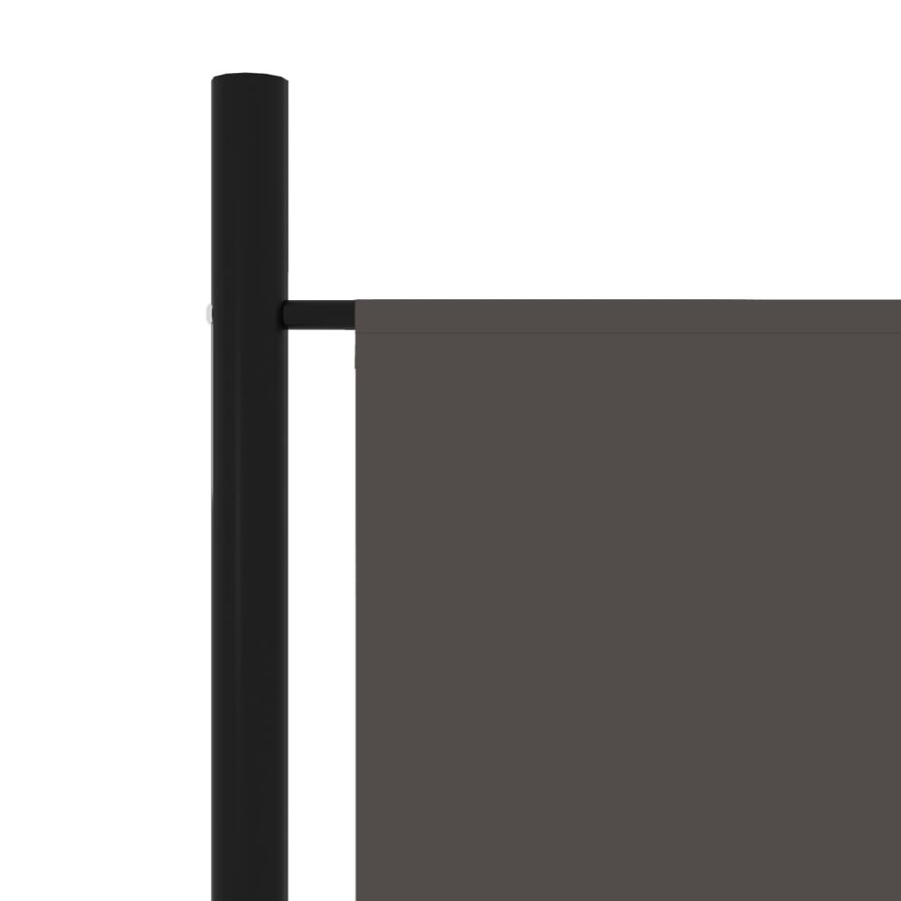 Produktbild för Rumsavdelare 3 paneler antracit 150x180 cm