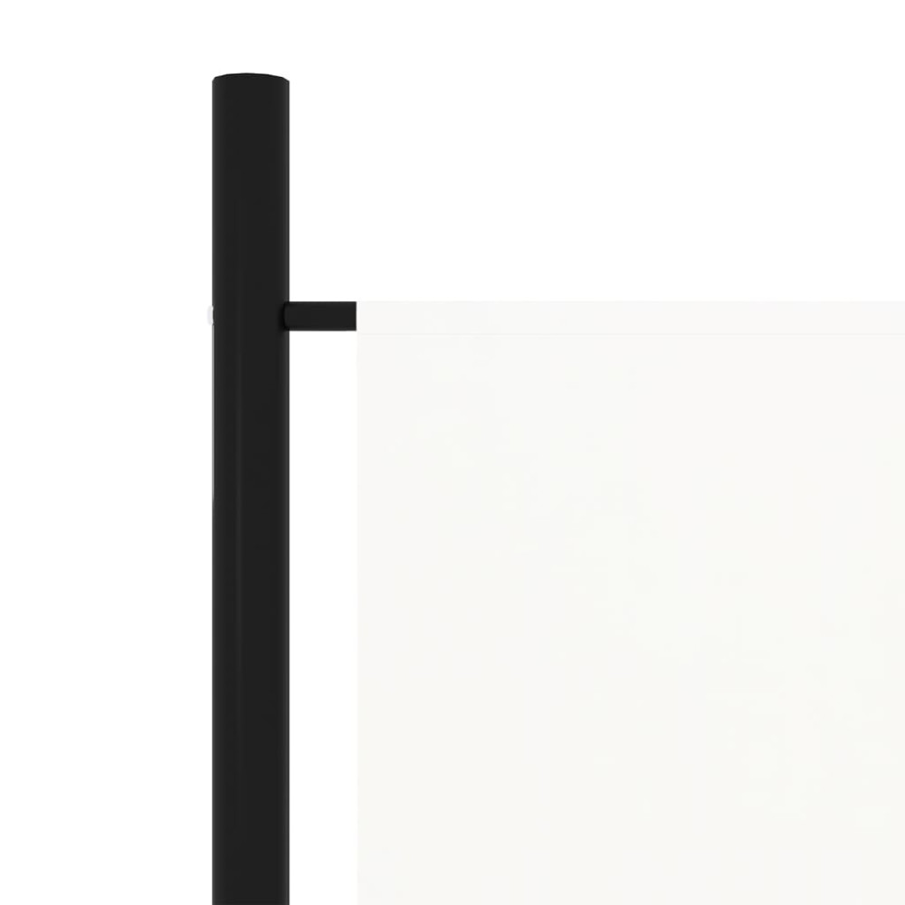 Produktbild för Rumsavdelare 4 paneler vit 200x180 cm