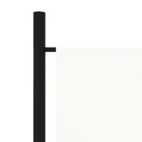 Produktbild för Rumsavdelare 5 paneler vit 250x180 cm
