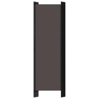 Produktbild för Rumsavdelare 5 paneler antracit 250x180 cm