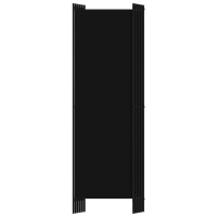 Produktbild för Rumsavdelare 6 paneler svart 300x180 cm