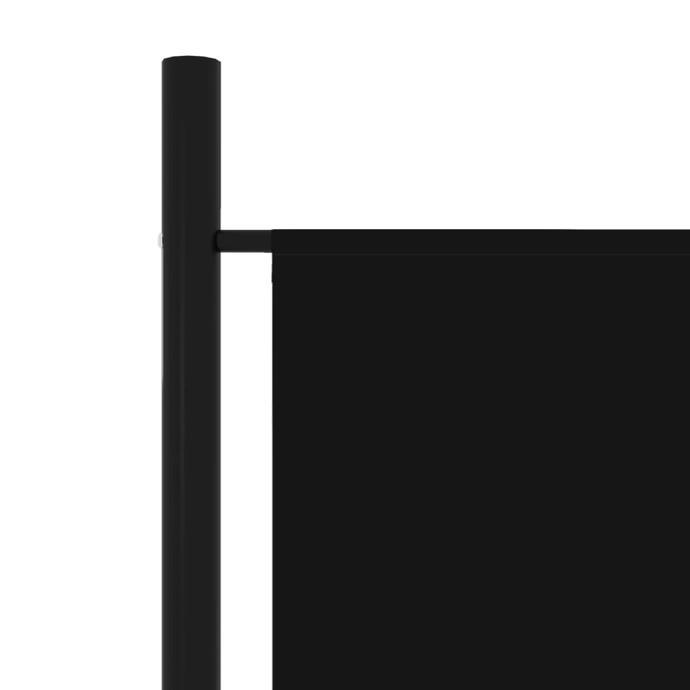 Produktbild för Rumsavdelare 6 paneler svart 300x180 cm