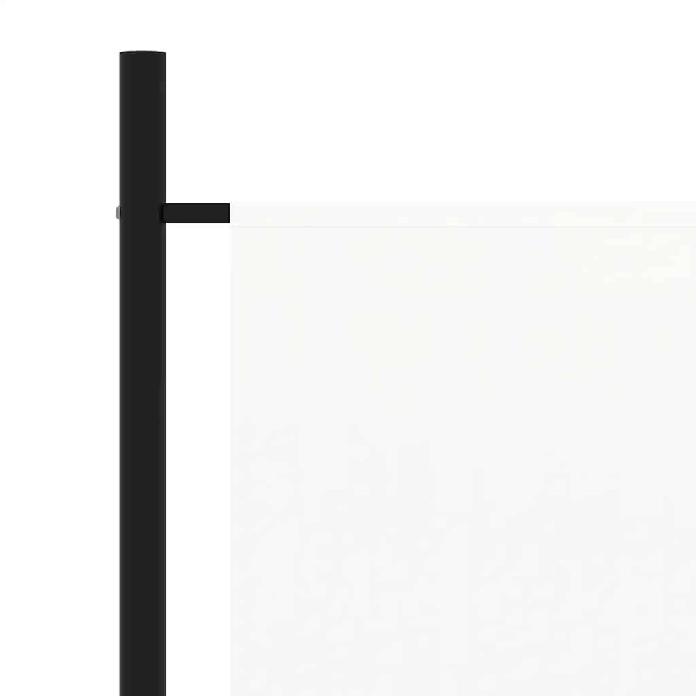Produktbild för Rumsavdelare 3 paneler vit 260x180 cm tyg