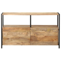 Produktbild för Skänk 110x35x65 cm massivt mangoträ