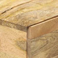 Produktbild för Avlastningsbord 100x35x76 cm massivt mangoträ